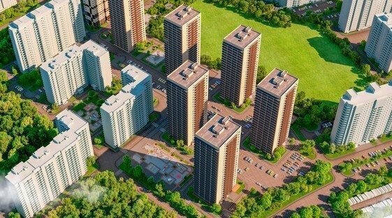 квартира г Краснодар р-н Карасунский пр-кт им. писателя Знаменского 9к/2 фото 1