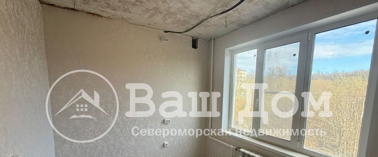 квартира г Североморск пгт Сафоново ул Школьная 5 фото 2