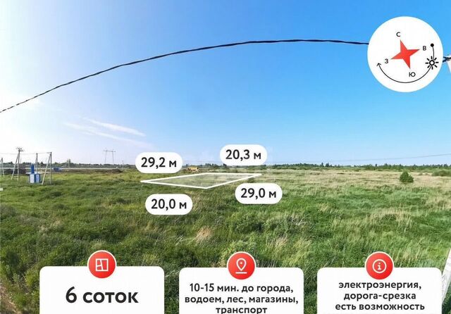 земля р-н Центральный мкр-н Казарово фото