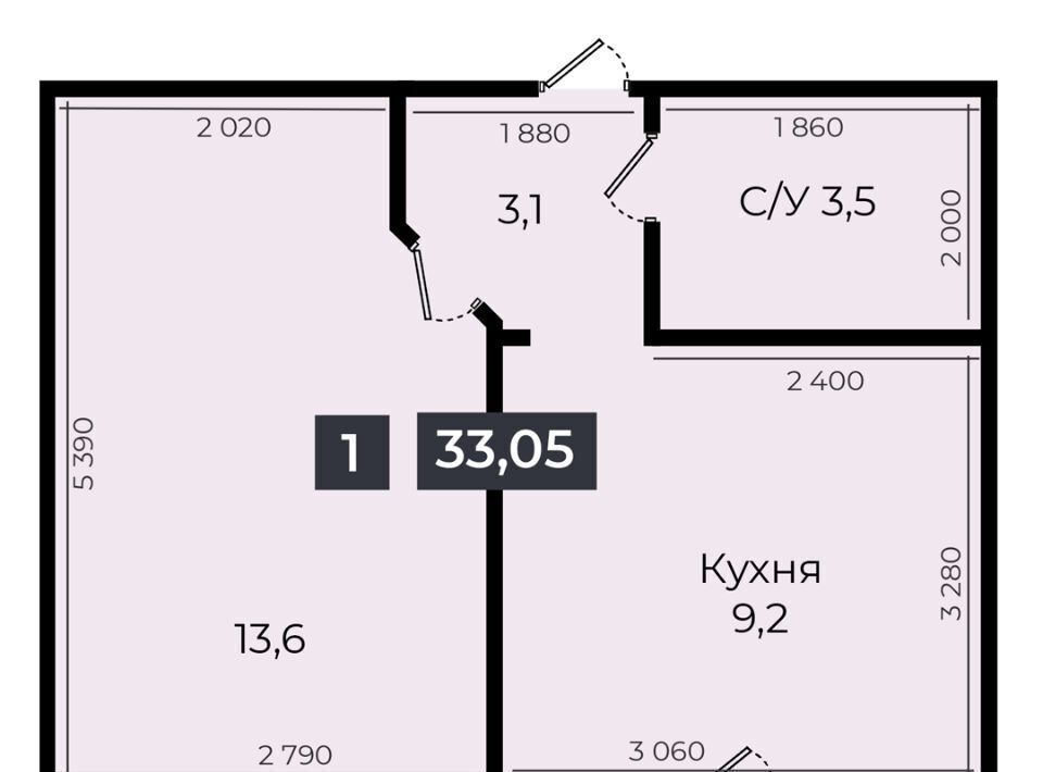 квартира г Ставрополь р-н Промышленный ул Южный обход 53в фото 1