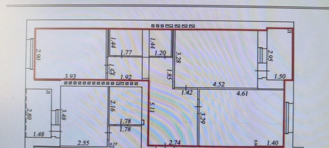 квартира г Самара р-н Красноглинский 10-й квартал 71 фото 2
