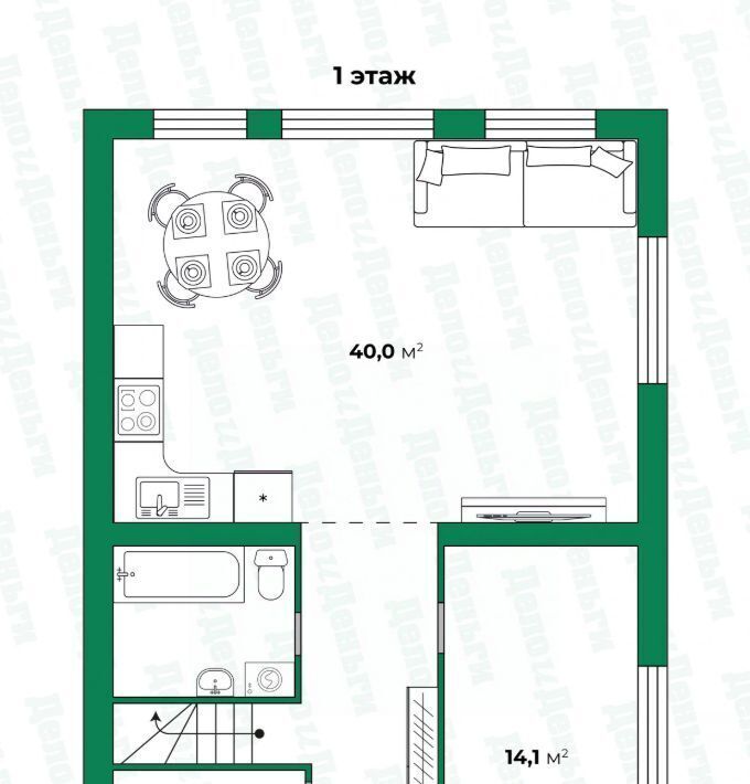 дом г Киров д Малая Гора 12 фото 1