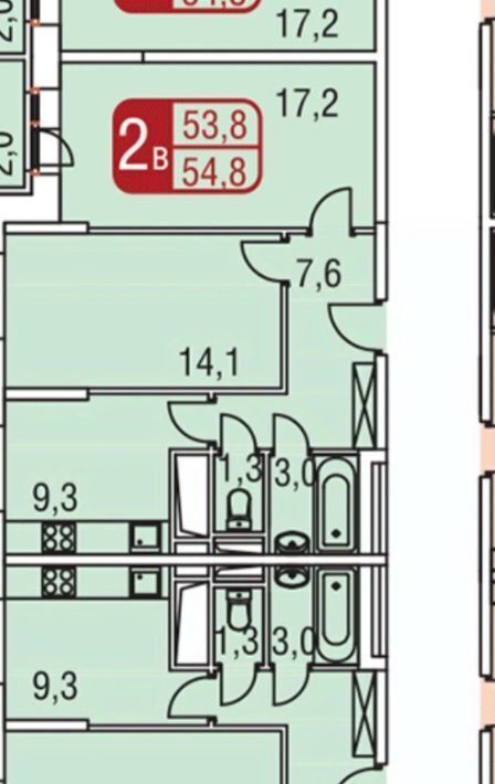 квартира г Одинцово ул Маршала Жукова 23к/1 Одинцово фото 2