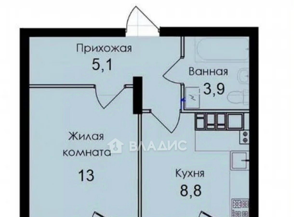 квартира г Новороссийск с Гайдук ул Труда 8 фото 2