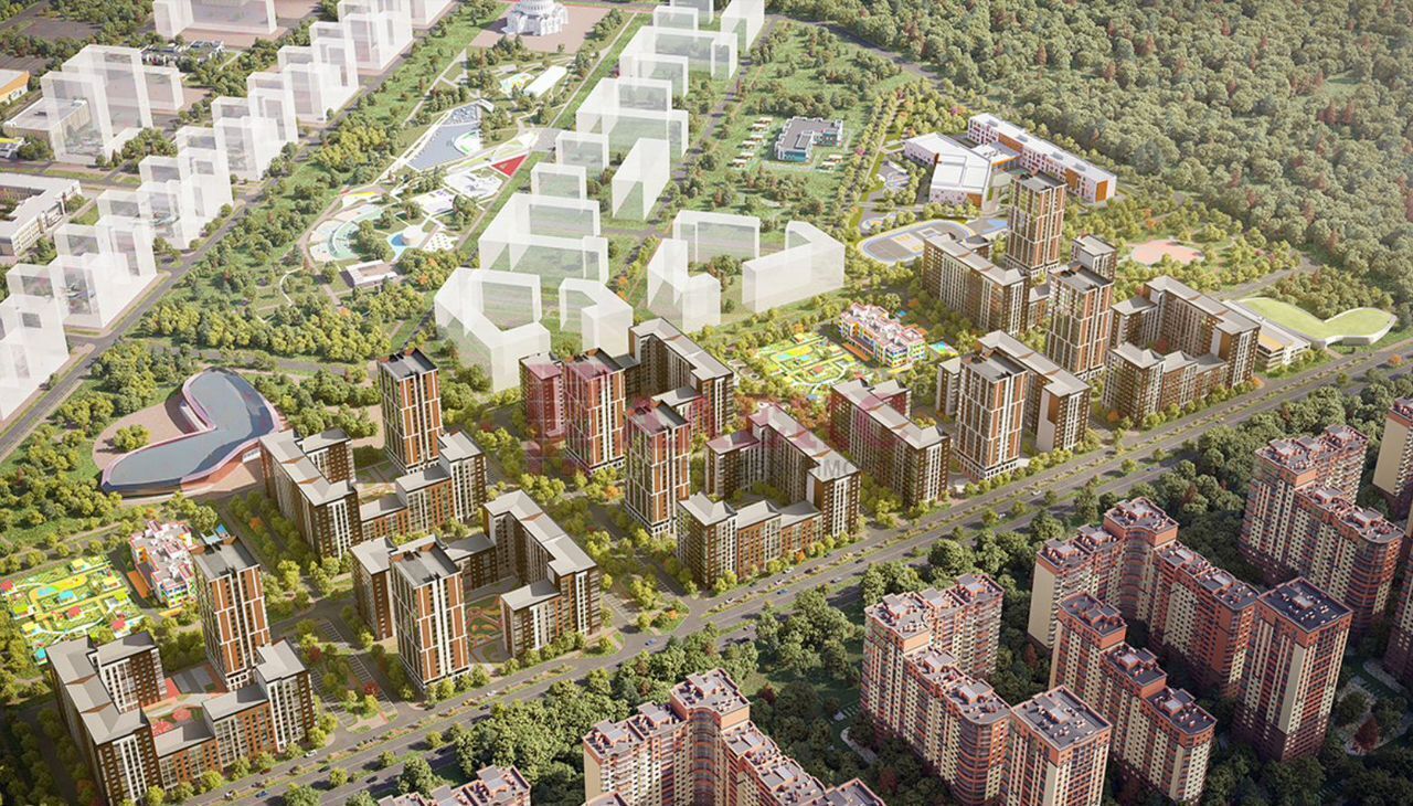 квартира г Ростов-на-Дону р-н Первомайский ул Берберовская 11 умный квартал «Полет» з/у 17, корп. 2 фото 14