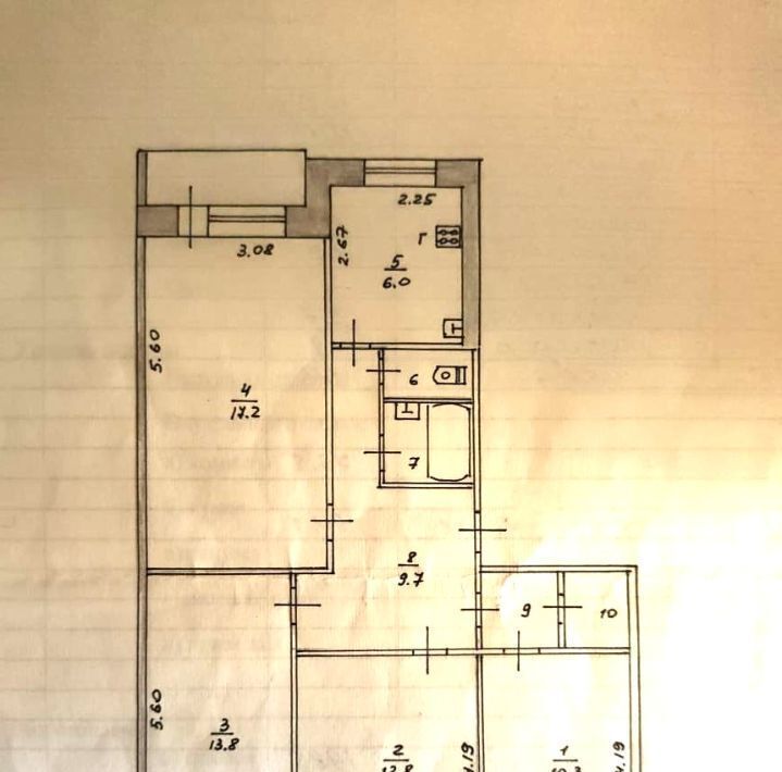 квартира р-н Ростовский г Ростов 1-й мкр, 30 фото 18
