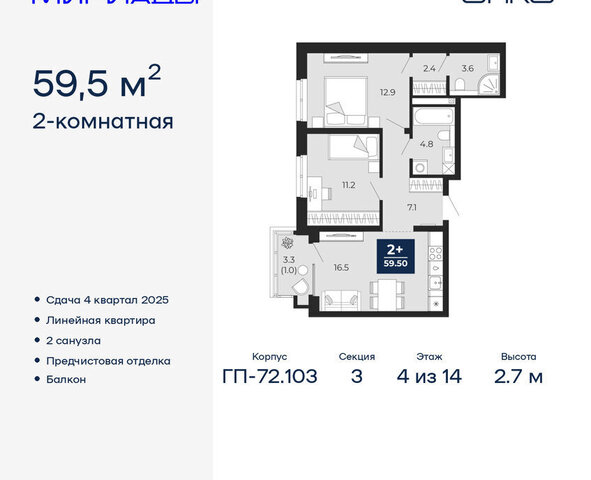 ЖК «Мириады» фото