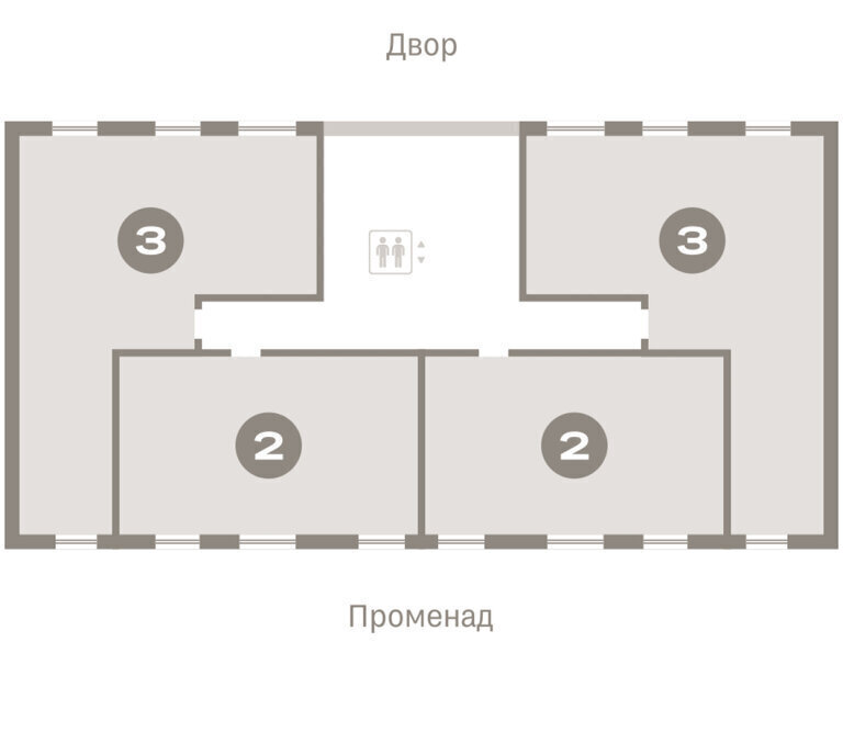 квартира г Омск р-н Кировский фото 3
