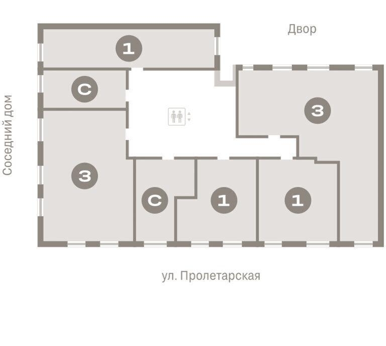 квартира г Курган Центральный ЖК «Дом Кино» фото 5