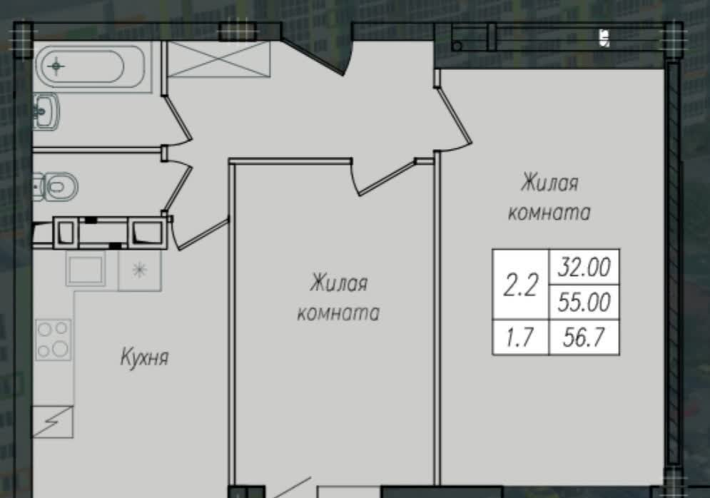 квартира г Курск ул Энгельса 158 фото 11
