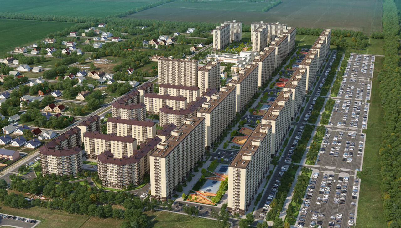 квартира г Краснодар р-н Прикубанский ул Почтовое отделение 87 30 ЖК «Дыхание» фото 7