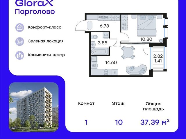 п Парголово метро Проспект Просвещения ЖК Глоракс Парголово фото