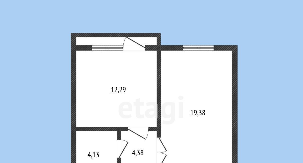 квартира г Черкесск ул Кавказская 92в/3 фото 2