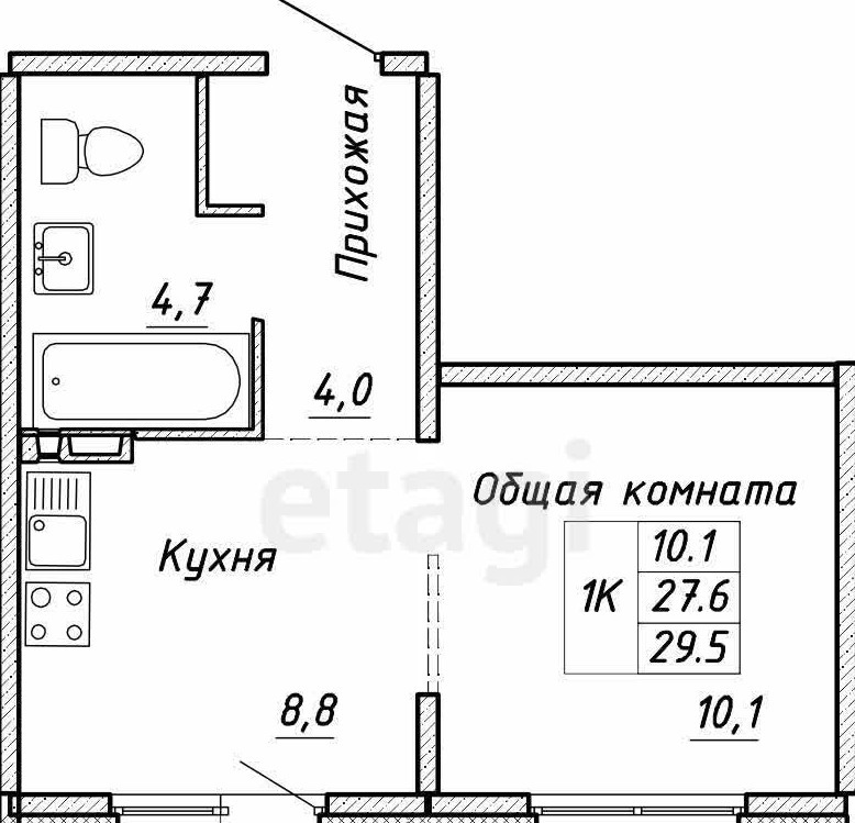 квартира г Новосибирск Западный ул Связистов 13/2 м-н фото 1