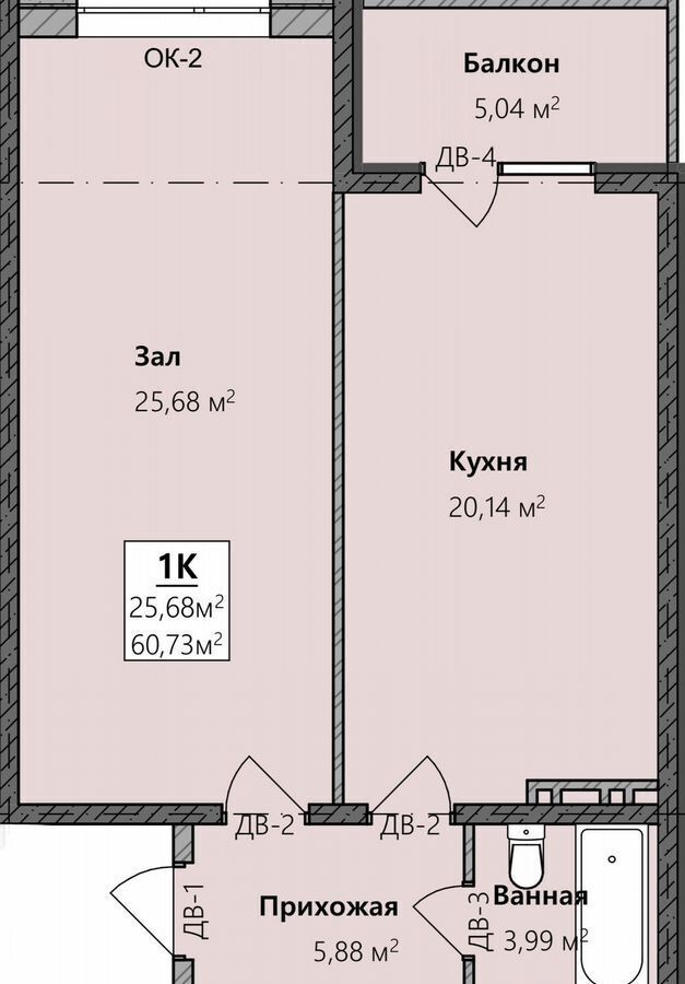 квартира г Махачкала р-н Кировский Благородная ул., 17 фото 4