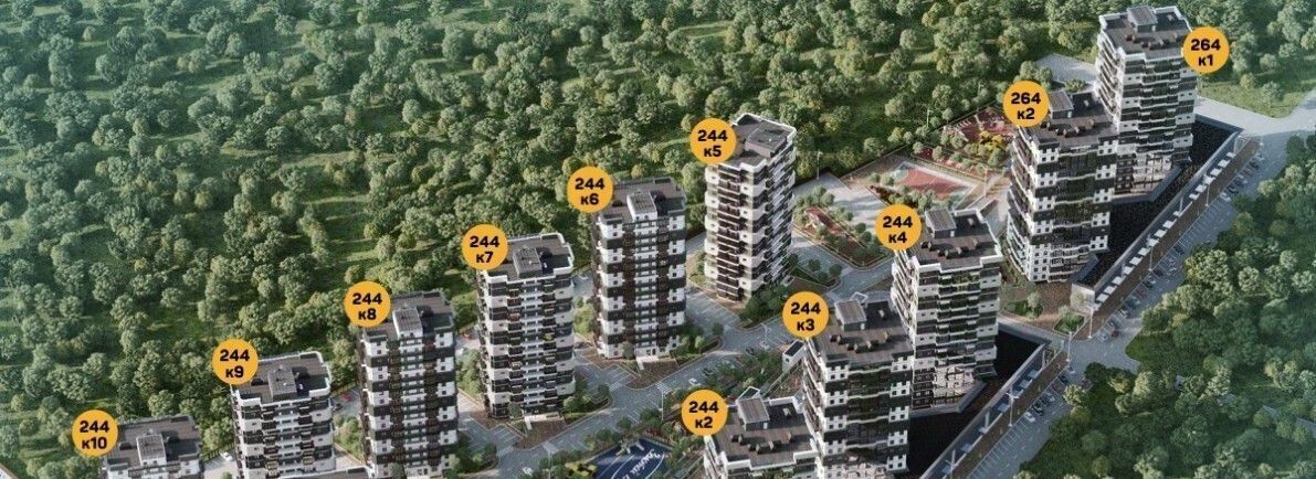 квартира г Новороссийск р-н Южный пр-кт Дзержинского 244к/4 фото 1