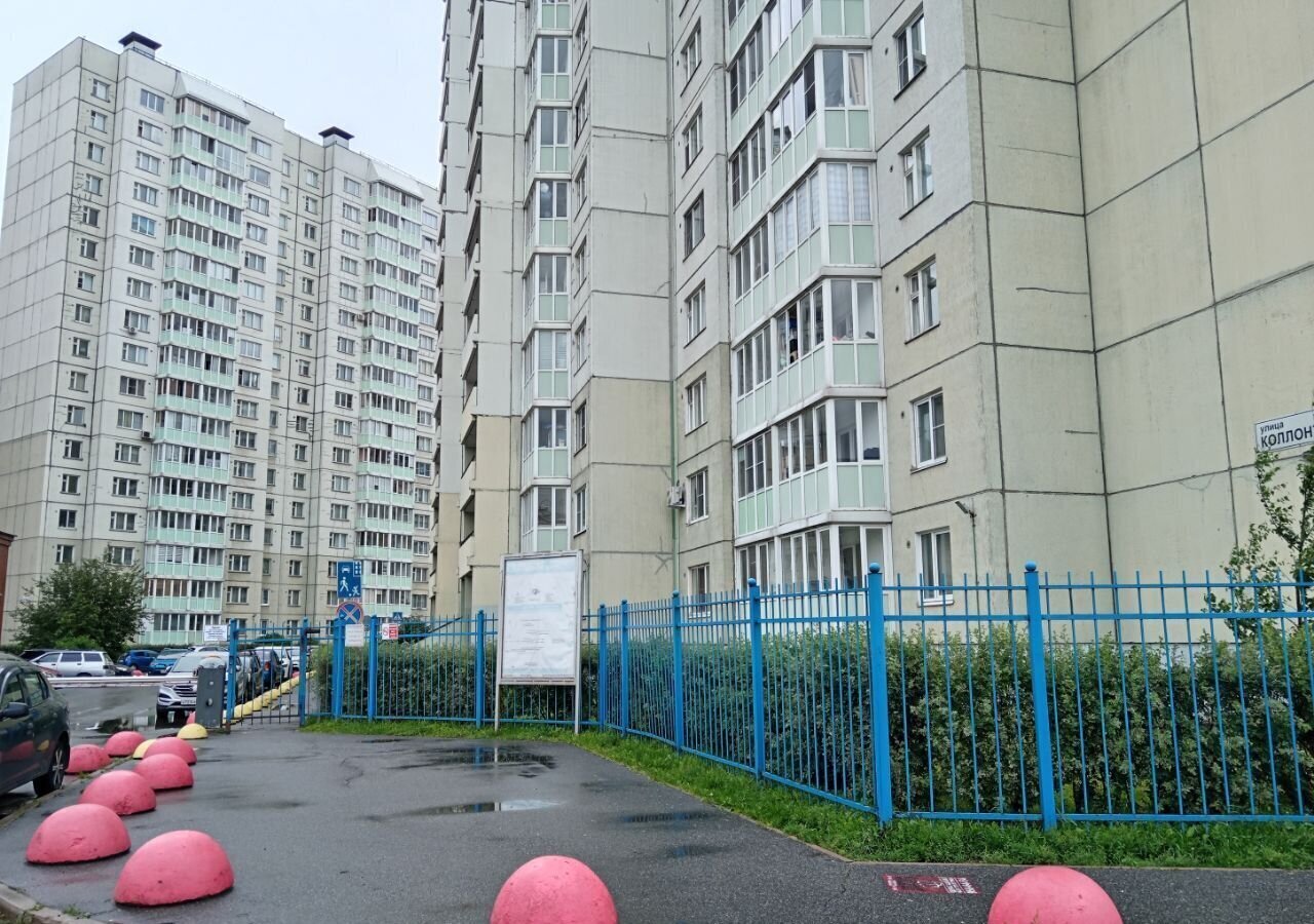 квартира г Санкт-Петербург метро Проспект Большевиков ул Коллонтай 6к/2 фото 14
