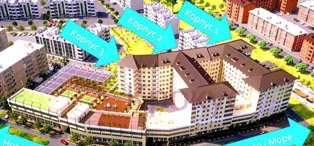 квартира г Новороссийск с Мысхако ул Шоссейная 27 фото 15