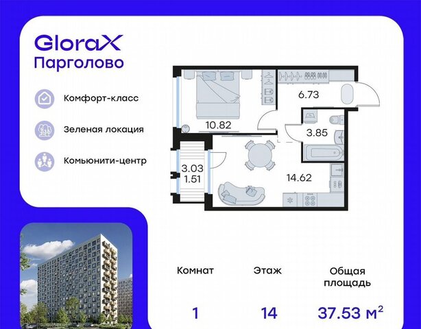 тер Пригородный 6 метро Парнас фото