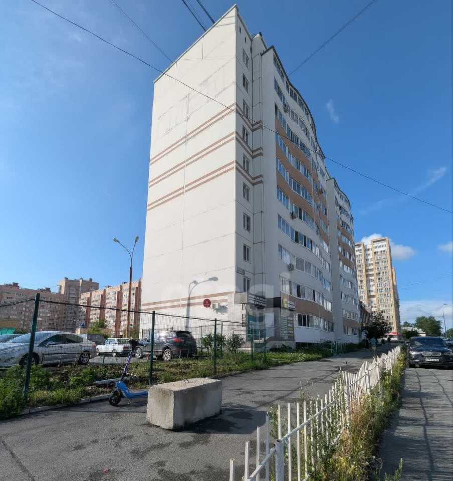 квартира г Екатеринбург Уралмаш Проспект Космонавтов, м-н, улица Бакинских Комиссаров, 109 фото 30