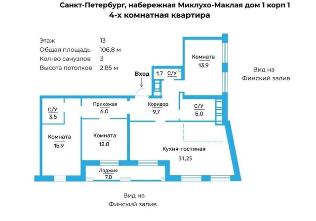 наб Миклухо-Маклая 1к/1 фото