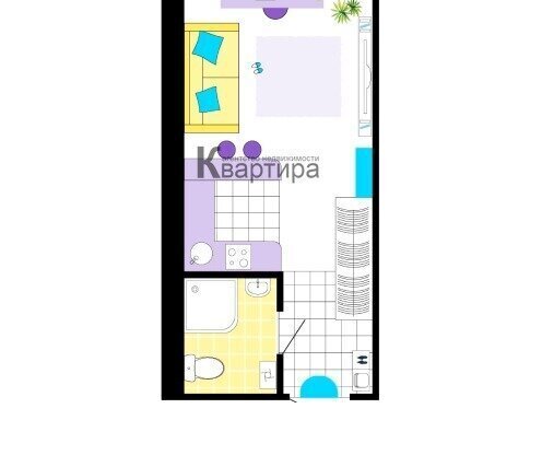 квартира г Смоленск проезд Маршала Конева 32 фото 1