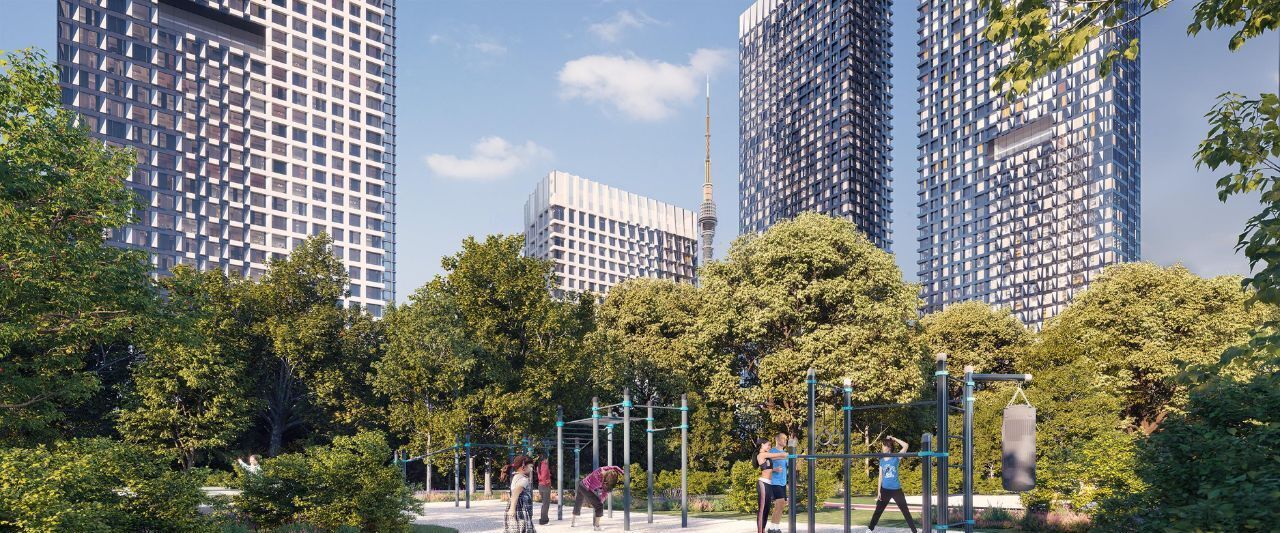 квартира г Москва метро Бутырская проезд Огородный Квартал небоскребов Upside Towers муниципальный округ Бутырский фото 13