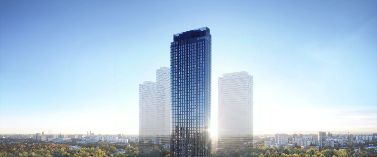 квартира г Москва метро Бутырская проезд Огородный 4с/1 Квартал небоскребов Upside Towers муниципальный округ Бутырский фото 4
