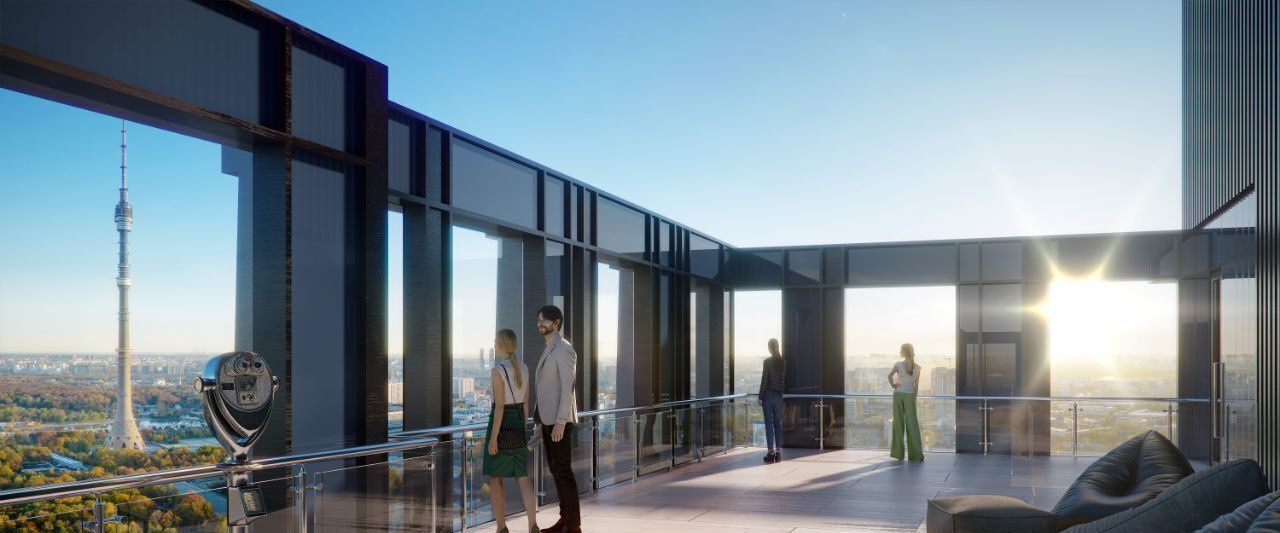 квартира г Москва метро Бутырская проезд Огородный 4с/1 Квартал небоскребов Upside Towers муниципальный округ Бутырский фото 13