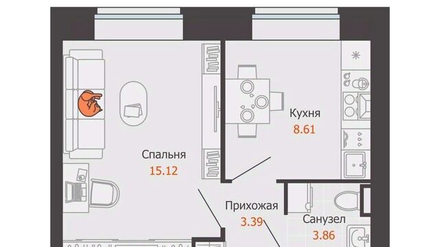 р-н Заволжский Новый Город ЖК «Центрополис 2.0» Центральный кв-л фото