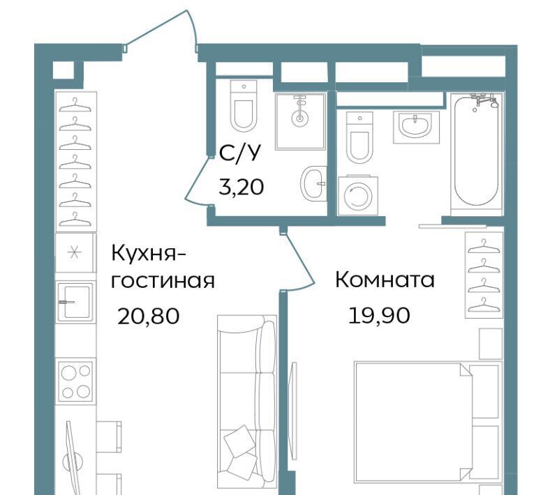 квартира г Саки ул Морская фото 1