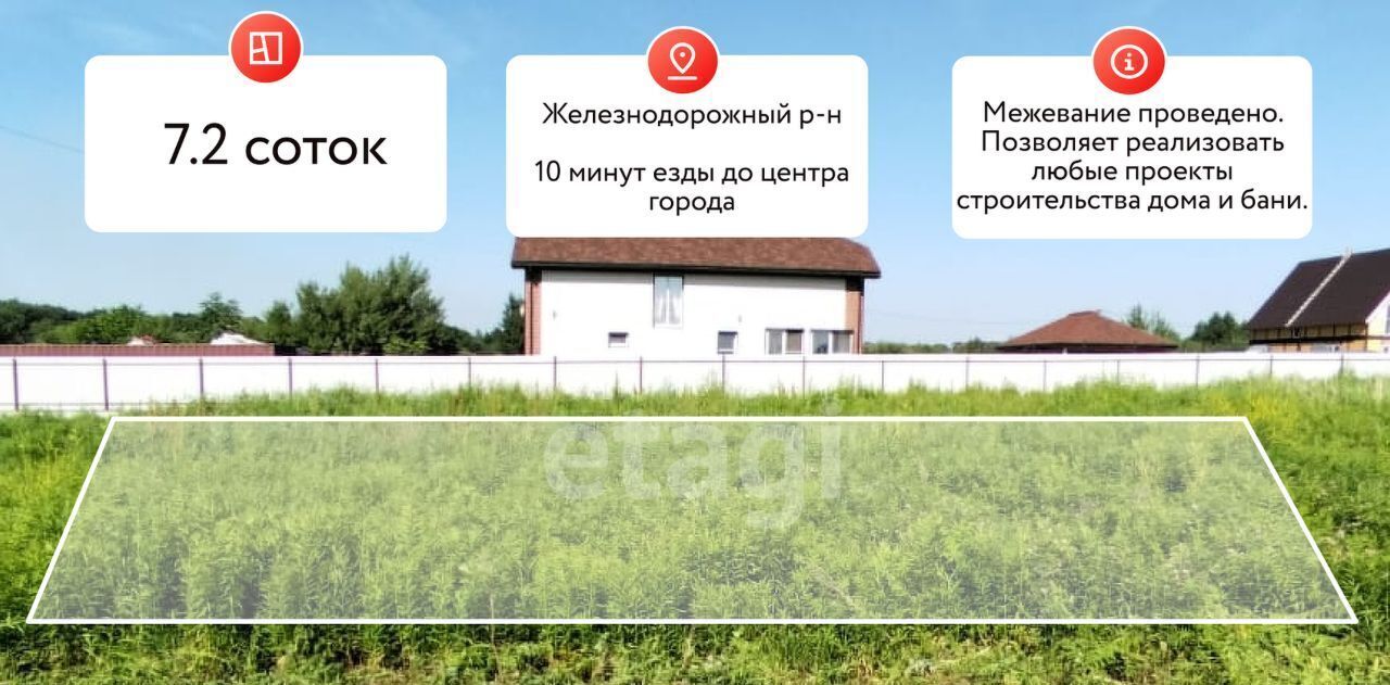 земля г Хабаровск р-н Железнодорожный ул Рассветная фото 15