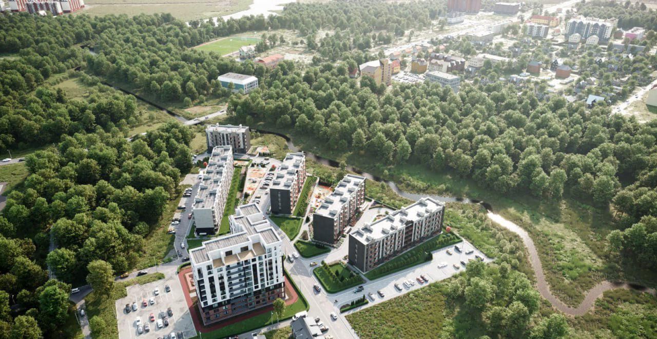 квартира р-н Гурьевский г Гурьевск пер Байдукова жилые дома фото 5