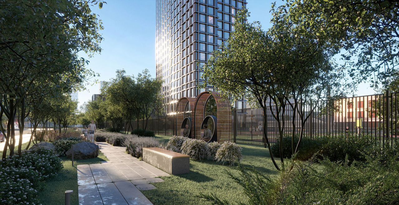 квартира г Москва метро Бутырская проезд Огородный Квартал небоскребов Upside Towers з/у 4/7 фото 10