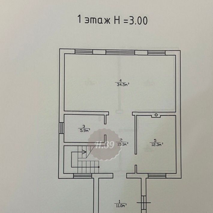 дом г Калининград р-н Ленинградский Сад-9 СНТ, ул. Огородная, 19 фото 2