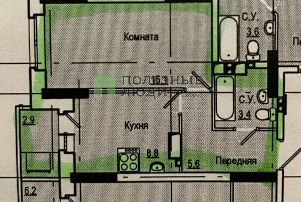 квартира г Ижевск ул Героя России Ильфата Закирова 5 фото 15