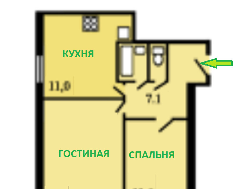 квартира г Москва метро Орехово проезд Шипиловский 55 фото 1