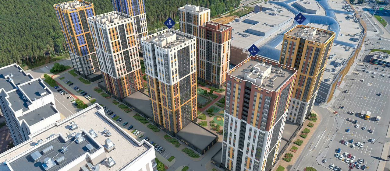 квартира г Екатеринбург пр-кт Космонавтов 3 Проспект Космонавтов фото 3