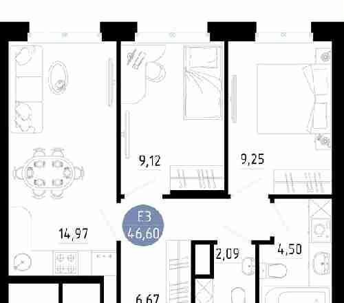 квартира г Рязань р-н Железнодорожный ш Михайловское жилой дом фото 1