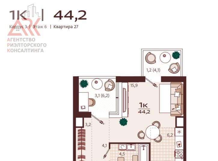 квартира г Ялта улица Спендиарова, 5 стр фото 2