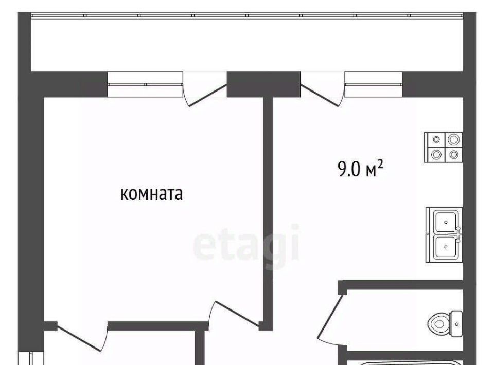 квартира г Ухта пр-кт Ленина 53 фото 1