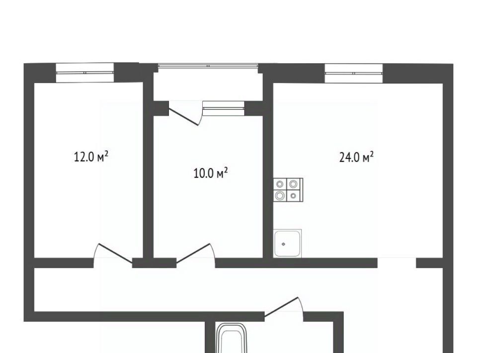 квартира г Тюмень р-н Калининский ул Таврическая 9к/5 фото 2