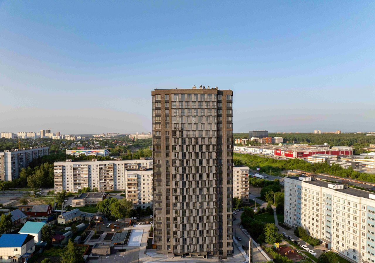квартира г Новосибирск Заельцовская ул Ляпидевского 1 фото 1