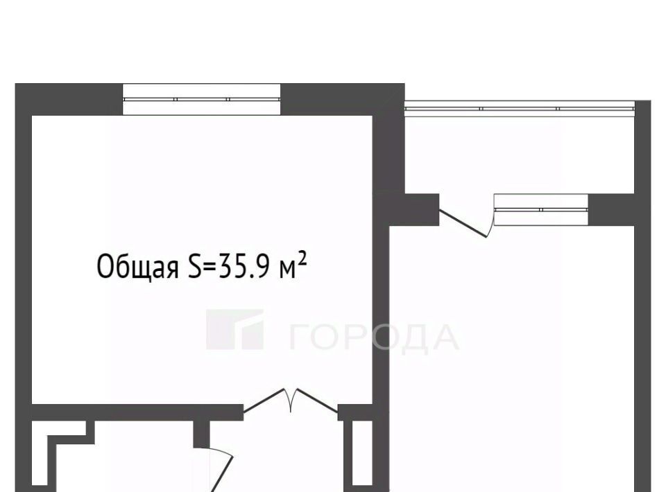 квартира г Барнаул р-н Индустриальный ул Сергея Семенова 32 фото 19
