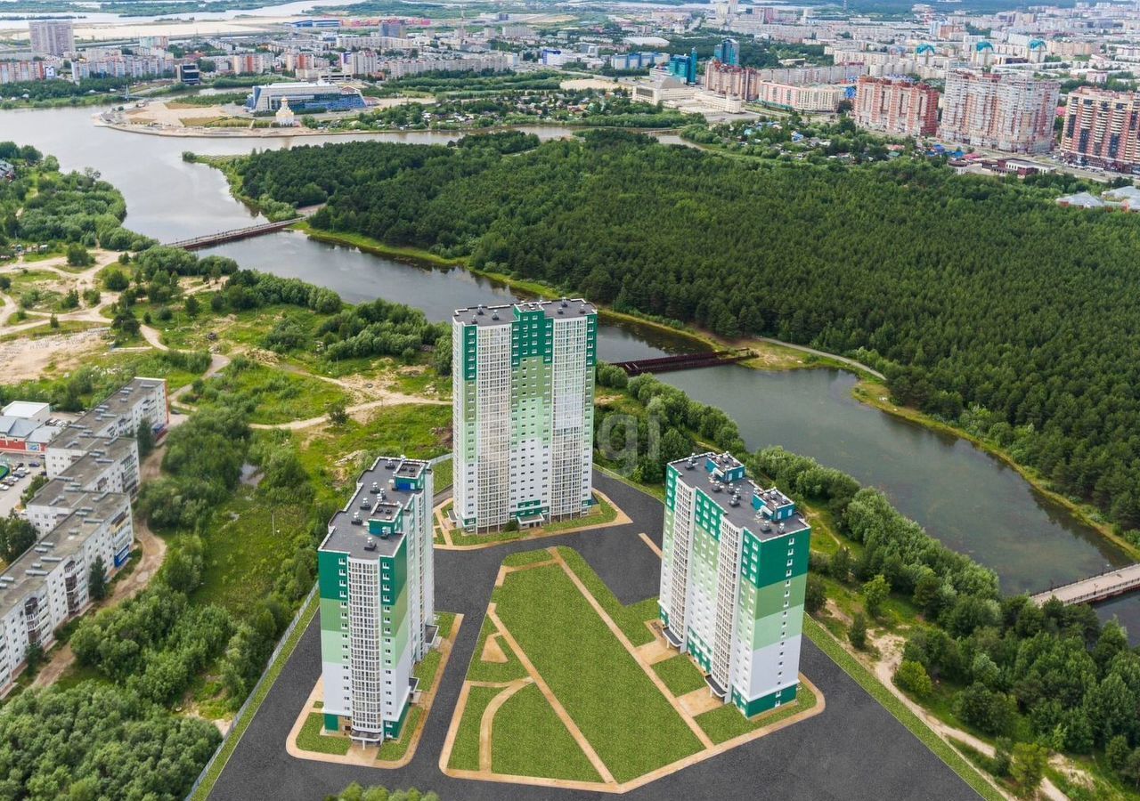 квартира г Сургут р-н Восточный наб Ивана Кайдалова 18 Тюменская обл. фото 1