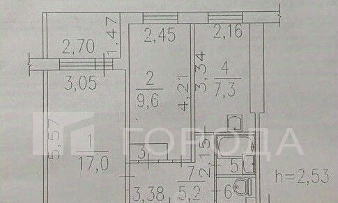 квартира г Новокузнецк р-н Новоильинский ул Новоселов 11 фото 2