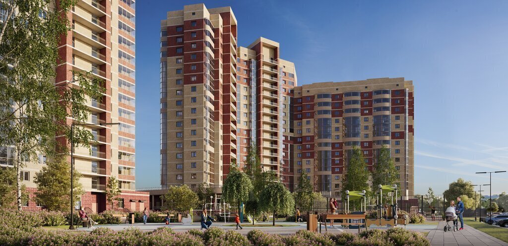 квартира г Домодедово мкр Востряково ЖК Оптима, к 2, Бутово фото 2