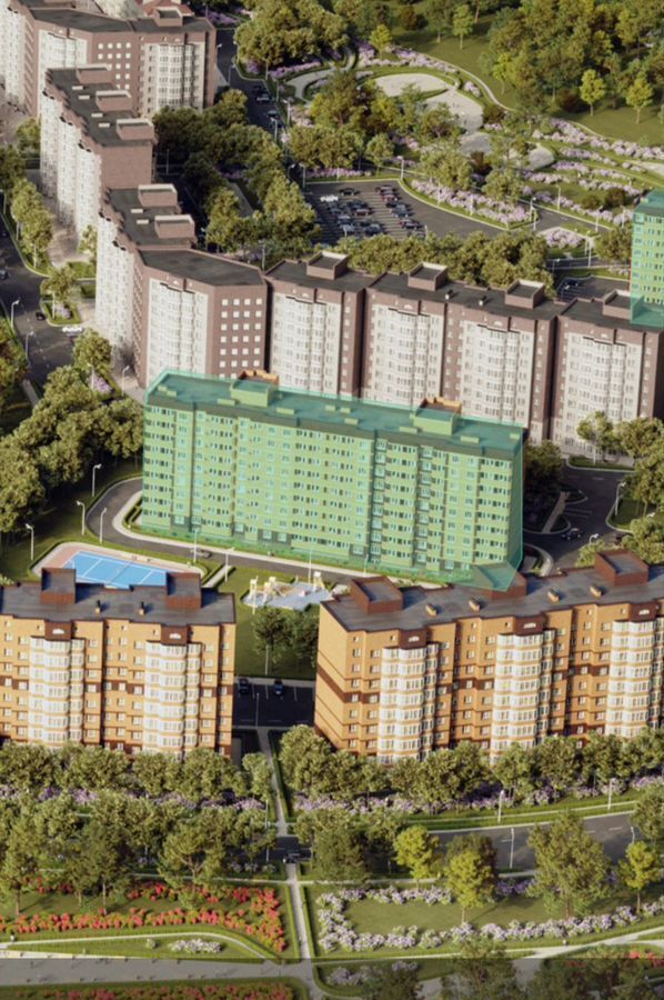 квартира г Клин р-н мкр Майданово 2к 4 фото 1