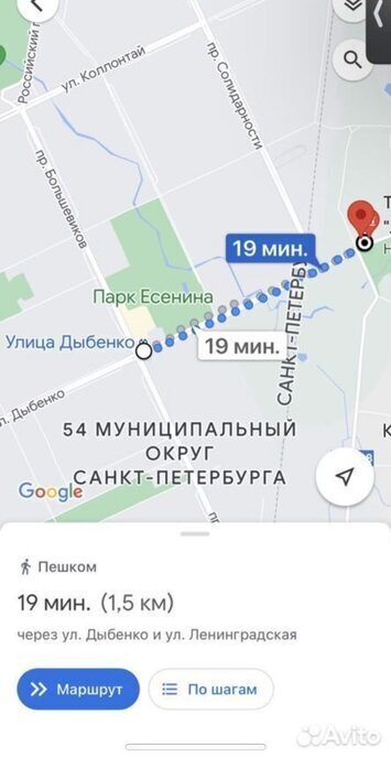 квартира р-н Всеволожский г Кудрово ул Ленинградская 3 Улица Дыбенко фото 20