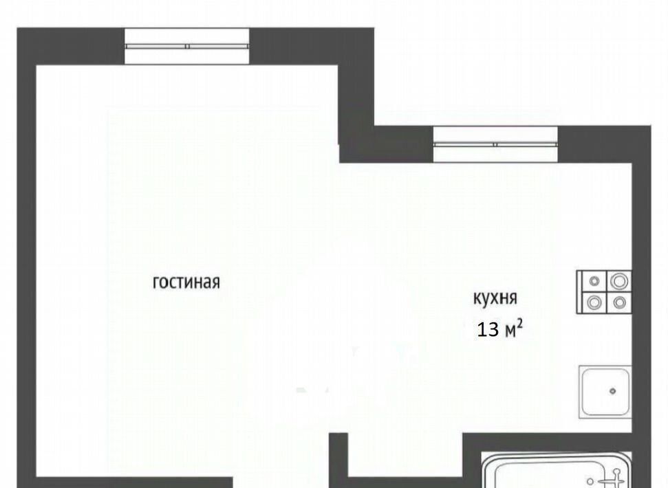 квартира г Клин п Майданово 4к 1 фото 20